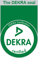 DEKRA Certification Seal